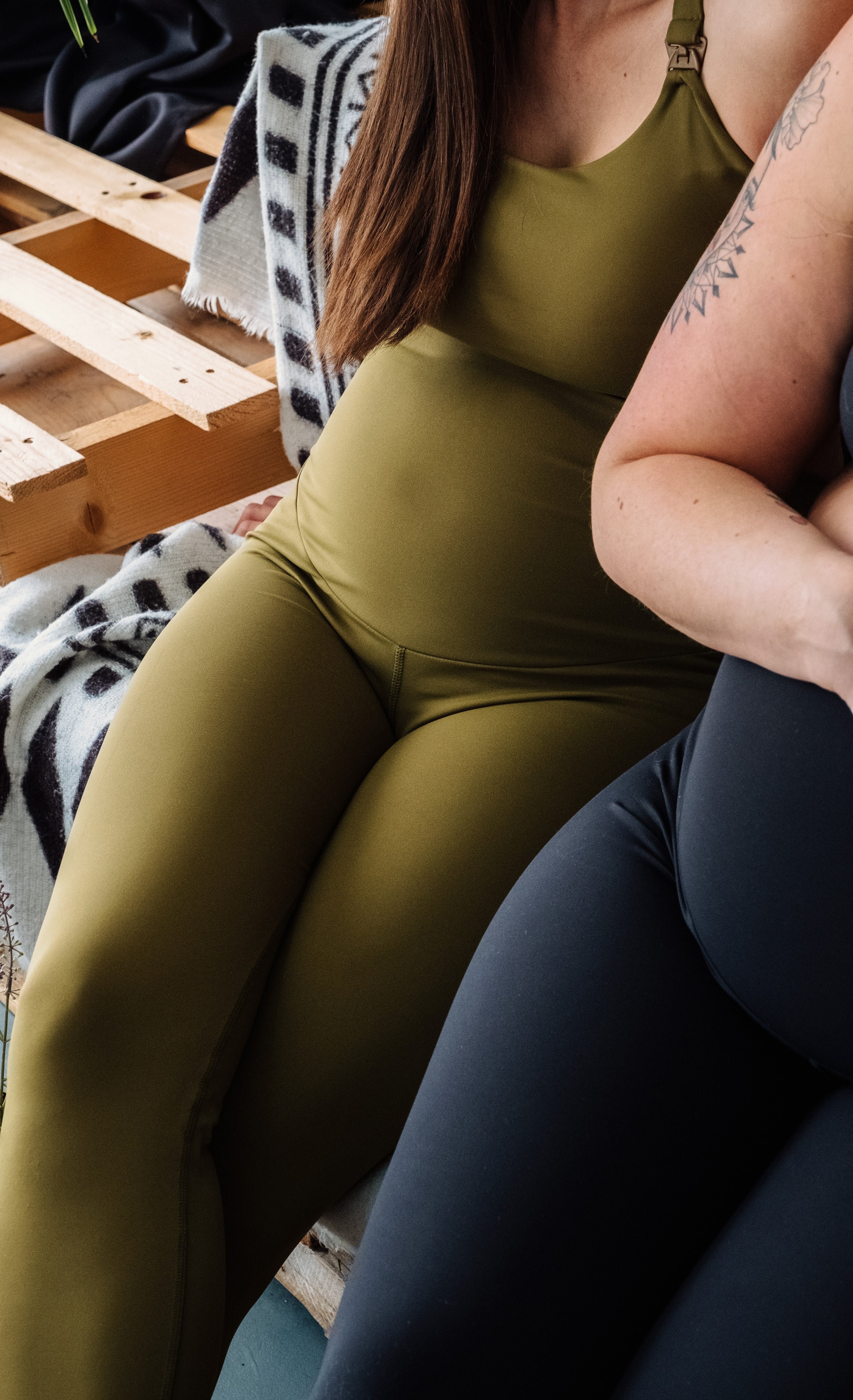 M. Rena Plus Size Tummy Tuck Leggings - Bellē Up Boutique