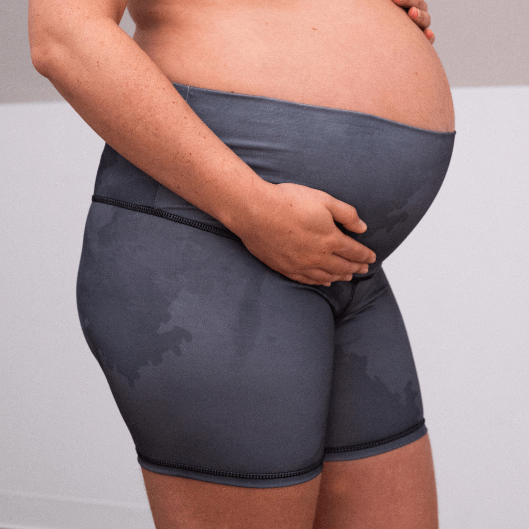 Maternity Leggings Maternity Biker Shorts Eco-friendly – 4U Maternity